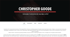 Desktop Screenshot of christophergoode.com